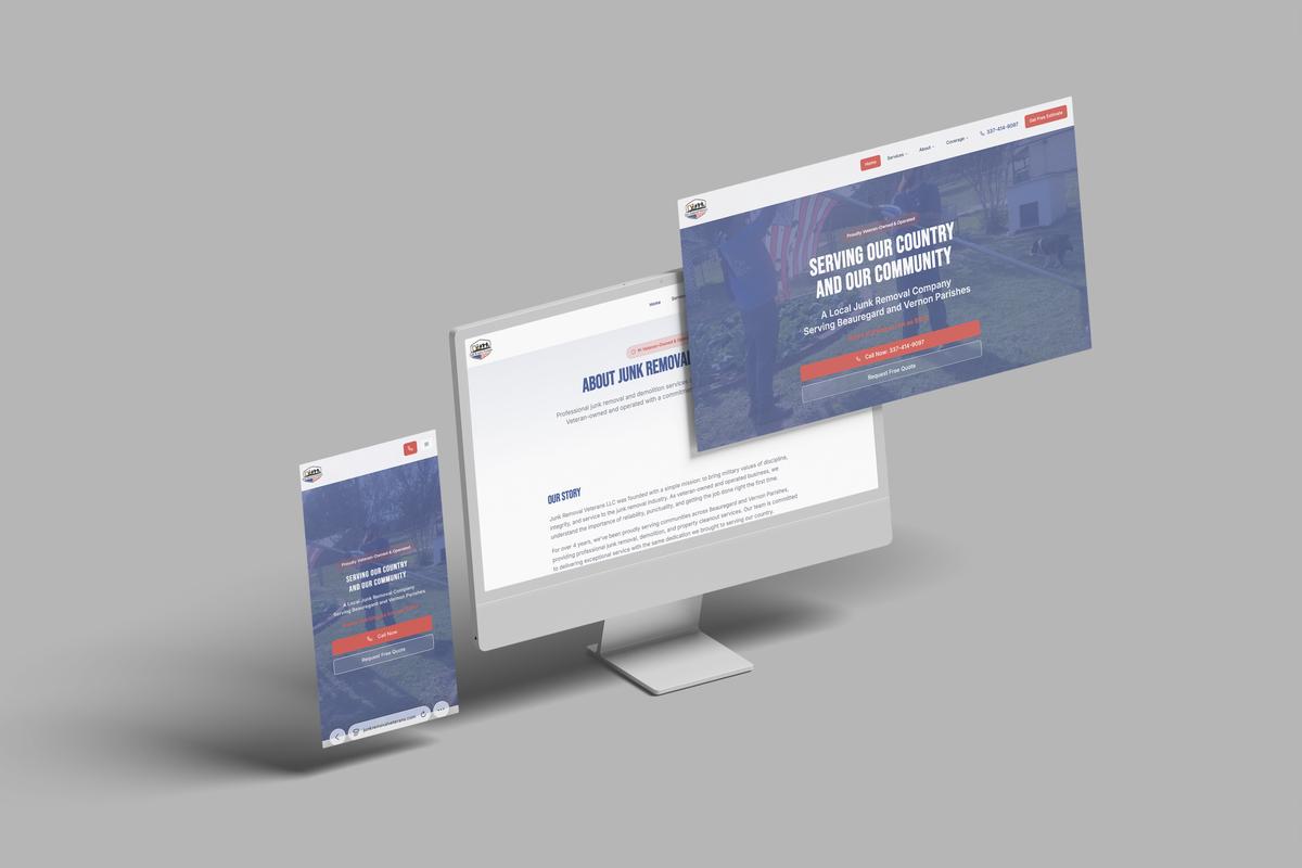 Junk Removal Veterans - main screenshot